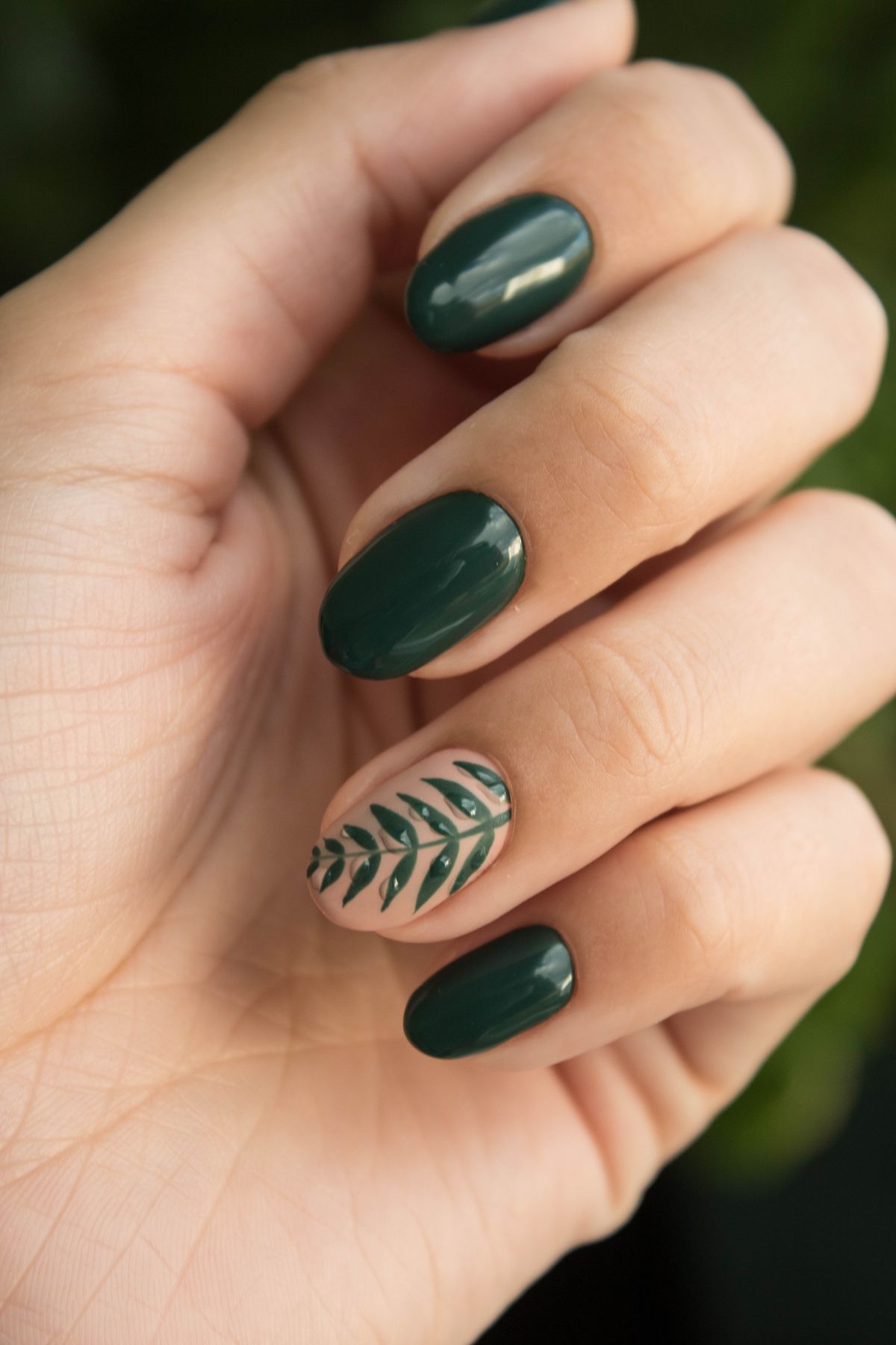 Nail art manicure at Safety Nails and Spa