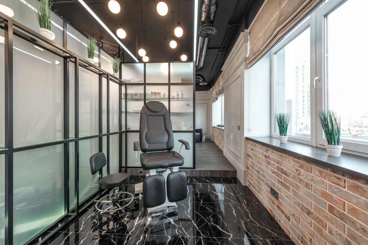 New pedicure chair at Safety Nails and Spa